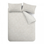 Hall-beež puuvillane voodipesu kaheinimesevoodile 200x200 cm Woodland - Bianca