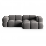 Hall sametist nurgadiivan (parem nurk/laiendiga) Loretto &ndash; Cosmopolitan Design