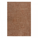 Terrakottapunane vaip 120x170 cm Kylo - Flair Rugs