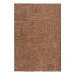 Terrakottapunane vaip 160x230 cm Kylo - Flair Rugs