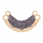 Hall/naturaalne m&auml;nnipuidust kiik 39x75x38 cm Montessori - Meowbaby