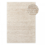 Beež k&auml;sitsi kootud villaseguga vaip 80x150 cm Peas - Villeroy&Boch