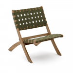 Roheline puidust aiatool Chabeli - Kave Home