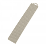 Beež plastikust n&otilde;udekuivatusmatt 42x8 cm Slim - Wenko