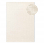 Kreem k&auml;sitsi kootud villane vaip 160x230 cm Lyon Beans - Elle Decoration