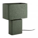 Roheline metallist laualamp (k&otilde;rgus 33 cm) Boaz Recto - Leitmotiv