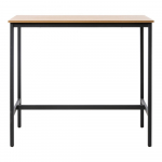 Baarilaud tammepuust dekooriga 60x120 cm Cesura - Unique Furniture