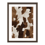 Tr&uuml;kitud pilt raamiga 30x40 cm Cowhide - Styler