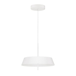 Valge alumiiniumist h&auml;mardatav LED-rippvalgusti &oslash; 45 cm Velio - Nova Luce