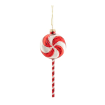 Klaasist j&otilde;ulukaunistus, 2,5 cm Christmas Lollipop &ndash; Sass & Belle