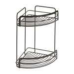 Must nurgas kahetasandiline vannitoa riiul Origin Lava - Metaltex