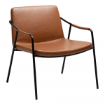 Pruun kunstnahast tugitool Boto - DAN-FORM Denmark