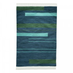 Tumesinine kahepoolne &otilde;uevaip taaskasutatud plastikust , 160 x 230 cm Marlin - Green Decore