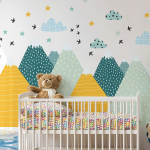 Seinakleebis Giant Kid kleebis Skandinaavia m&auml;ed Ziska - Ambiance