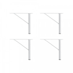 Valged metalljalad 4 tk Mistral & Edge by Hammel - Hammel Furniture