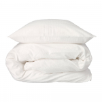 Valge orgaaniline puuvillane voodipesu 200x140 cm Wave Optical - S&ouml;dahl