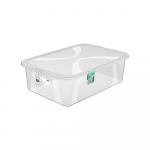 Kaanega plastist hoiukarp 29 l Lona - Rotho