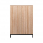 Naturaalset v&auml;rvi tammedekoriga kapp 80x110 cm Celine - St&oslash;raa