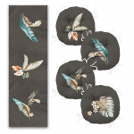 4 istme ja lauaplaadi komplekt - Mila Home