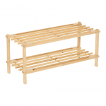 Naturaalset v&auml;rvi kuusepuidust jalatsiriiul Natural Way - Casa Selecci&oacute;n