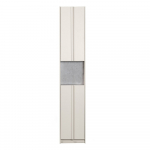 Kreem m&auml;nnipuidust moodulkapp 40x210 cm Basu - WOOOD