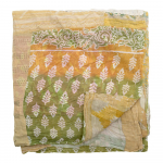 Taaskasutatud puuvillast tekk 130x150 cm Sari - Bloomingville