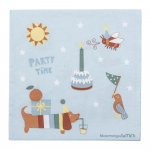 Pabersalvr&auml;tikud 20 tk komplektis Charlie - Bloomingville Mini