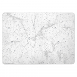 Valge-hall diatomiidist vannitoamatt 50x70 cm Aqua - douceur d'int&eacute;rieur