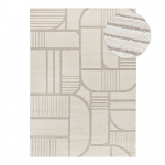 Kreem vaip 80x150 cm Snowy - Universal