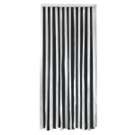 Ukse termokardin must-h&otilde;bedane 90x200 cm - Maximex