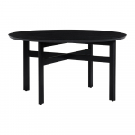 Must &uuml;mmargune kohvilaud &oslash; 80 cm Fjord - H&uuml;bsch