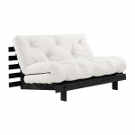 Kreem diivanvoodi 140 cm Roots Black Night - Karup Design