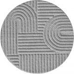 Helehall &uuml;mmargune vaip &oslash; 80 cm Art - Ayyildiz Carpets