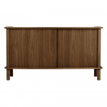 Pruun tammepuidust l&uuml;kandustega kummut 135x73,5x48 cm Italic - UMAGE