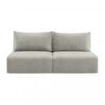 Helehall diivanvoodi koos panipaigaga 216 cm Kalena - Makamii