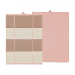Puuvillased r&auml;tikud 2tk komplektis 50x70cm Blocks - S&ouml;dahl