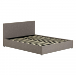 Hall polsterdatud kaheinimesevoodi koos panipaiga ja voodip&otilde;hjaga 180x200 cm Nahiri - Kave Home