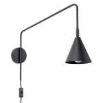 Must seinavalgusti pistikupesa jaoks Zylo - Sollux