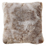 Dekoratiivne kunstkarusnahast padi 45x45 cm Antartic - douceur d'int&eacute;rieur