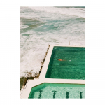 Plakat 30x40 cm Bondi Icebergs &ndash; Anna Pihan - The Plakat Club