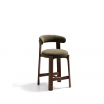 Roheline saarepuidust baaritool (istme k&otilde;rgus 65 cm) Granite - Kave Home