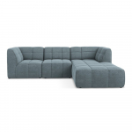 Sinine bukleekangast nurgadiivan (parem nurk) Aloha - Makamii