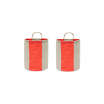 Riidest korvid komplektis 2 tk &oslash; 18x22 cm Kara - OYOY Living Design