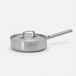 Roostevabast terasest pann kaanega &oslash; 24 cm Lucca 4.0 - FABINI