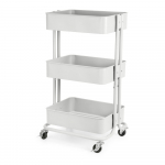 Metallist serveerimislaud ratastel 36,5x43 cm Grena - Compactor
