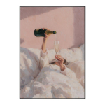 Tr&uuml;kitud pilt raamiga/l&otilde;uendil 70x100 cm Lazy Sunday - Styler