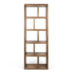 P&auml;hklipuu dekooriga raamaturiiul 70x198 cm Berlin - TemaHome