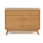 Tammedekooriga kummut 100x75 cm Kensal &ndash; Woodman