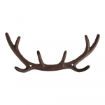 Pruun metallist seinakinnitus Antlers - Esschert Design