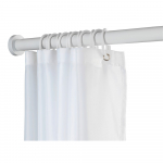 Valge teleskoopiline vannitoapulk , pikkus 70-115 cm Luz - Wenko